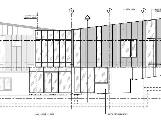 Big Tree Road residence elevation